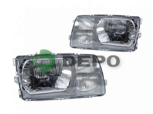 Headlight Mercedes W124 93-95 LH sat art. St-440-1108l-ld-e Fog