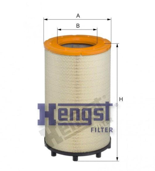 HENGST AIR FILTER ELMT-SCANIA(PGRT) E424L — SAJID Auto Online