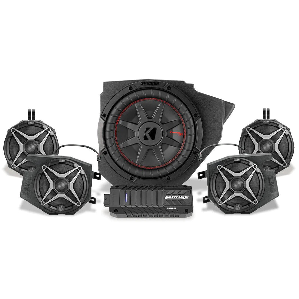 SSV WORKS POLARIS RZR RIDE COMMAND 5-SPEAKER AUDIO SYSTEM