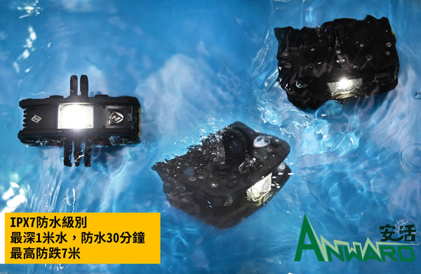 【開箱實拍】迷你超輕 FOXFURY RUGO™攝影燈|IPX7防水防跌|4種亮度補光-4