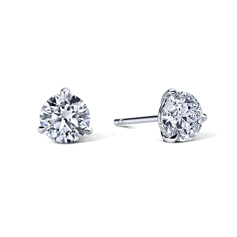 Exceptional Type 2A Flawless GIA Certified Carat Oval Cut Diamond Studs