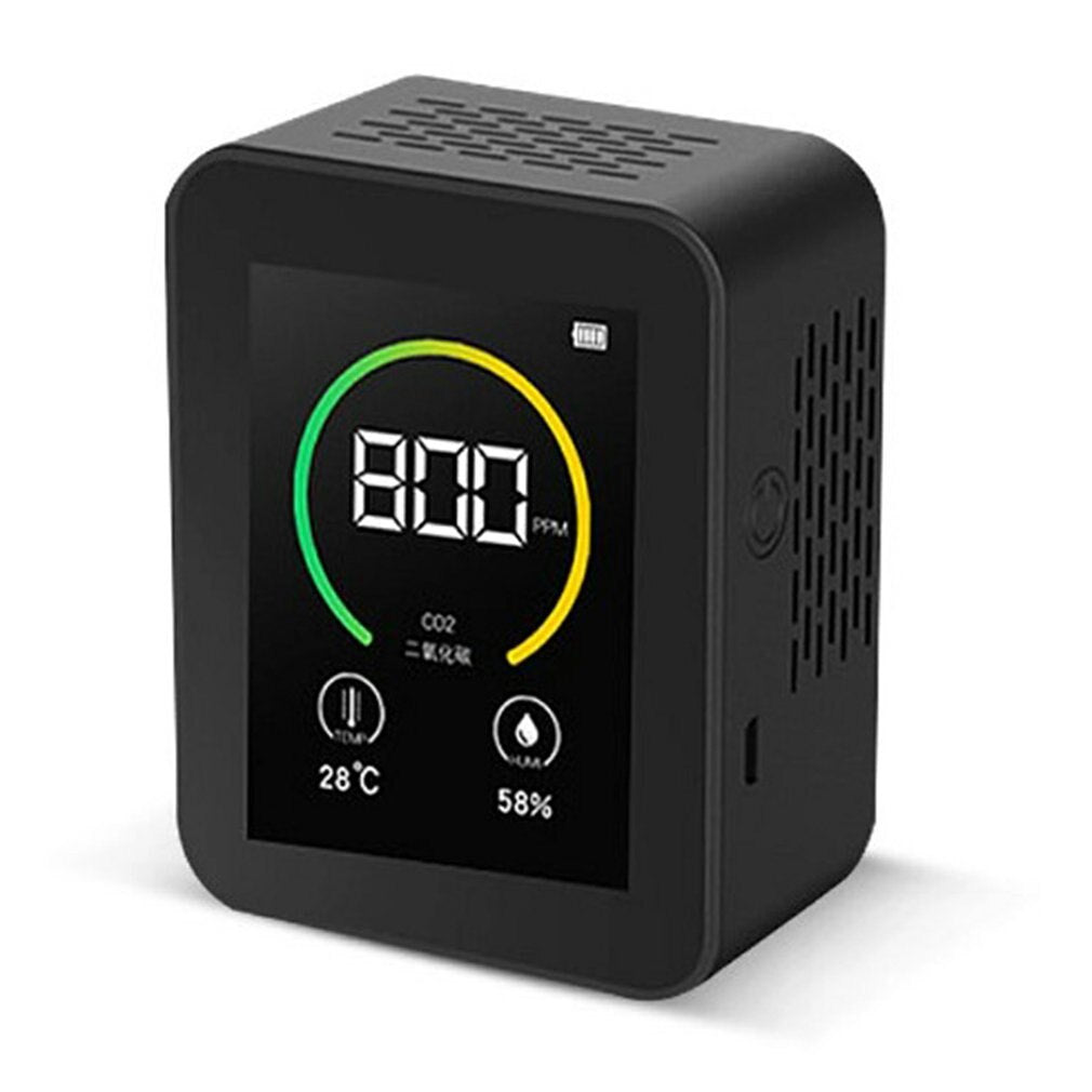 Intelligent Digital Thermometer Hygrometer CO2 meter Gas Detector