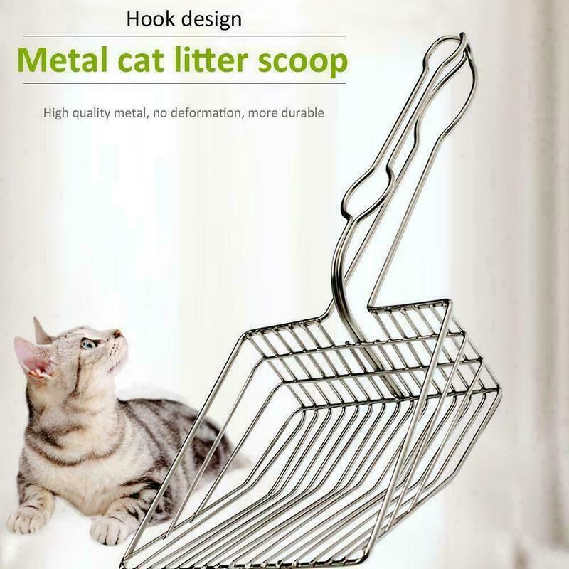 metal cat litter scoop stainless steel