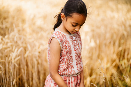 Willow Blouse - in oat– Little Cotton Clothes