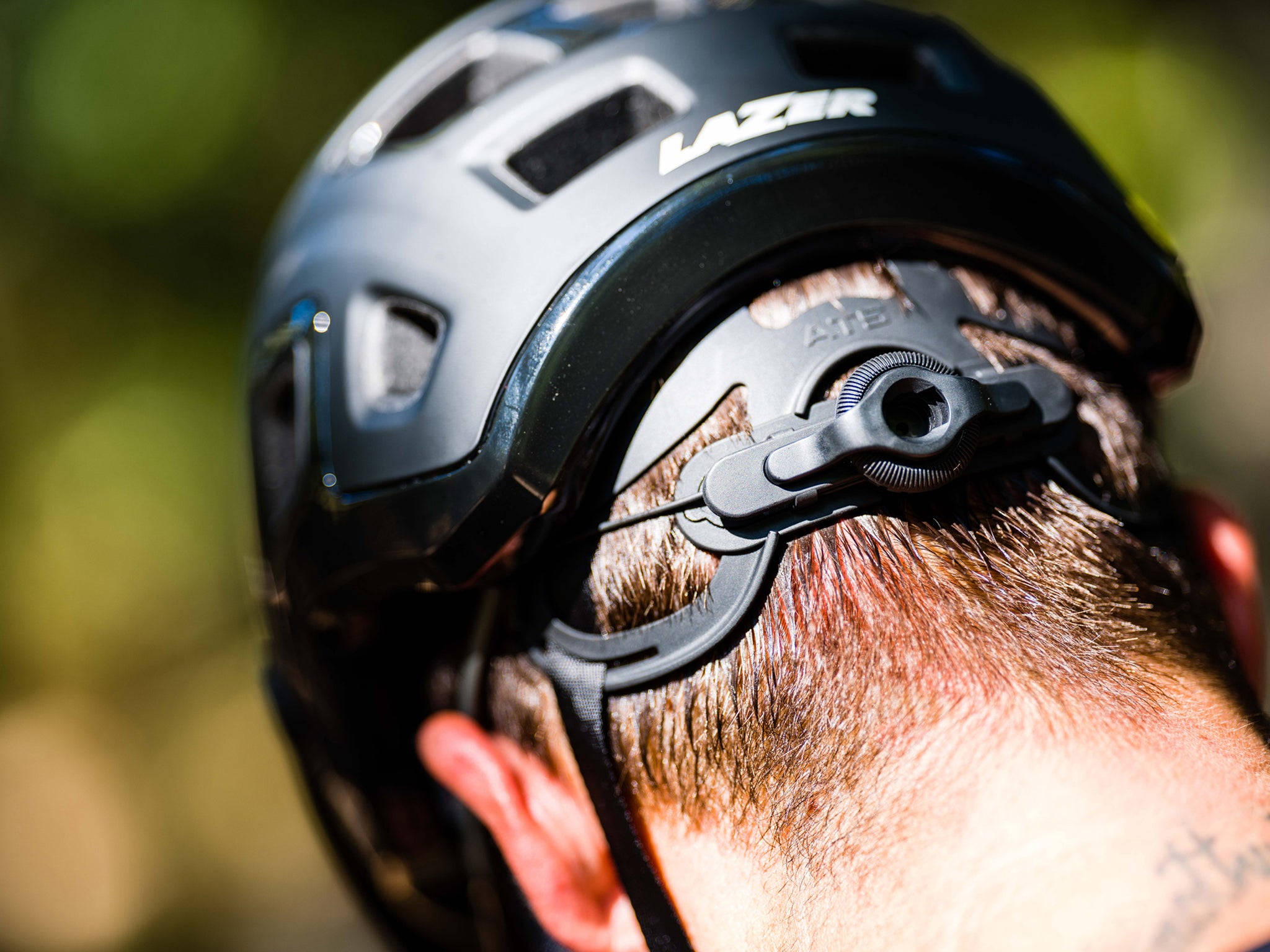 Lazer ATS head basket MTB helmet system for mountain biking 