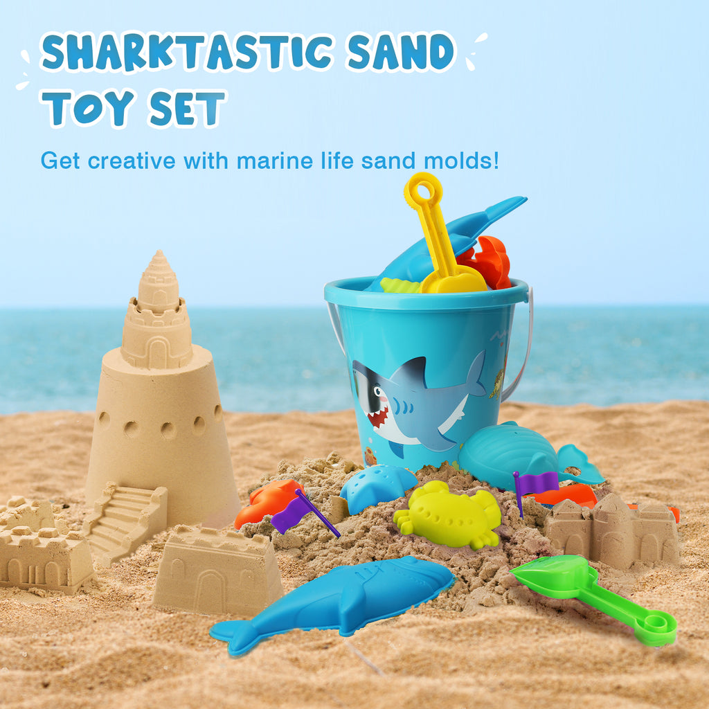 Kinetic Sand, Mermaid Palace Playset, Over 2lbs Play Sand (Neon Purple,  Shimmer Teal & Beach Sand), Reusable Sandbox, Tools, for Kids