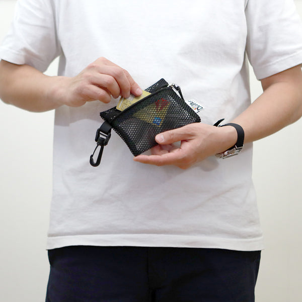 CLIP POUCH [NYLON MESH]