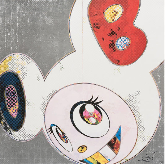 TAKASHI MURAKAMI x Louis Vuitton Monogram Multicolore - White (Signed) –  Curator Style
