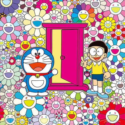 Takashi Murakami - Flowers Blooming in this World and the Land of Nirvana  (2) at 1stDibs