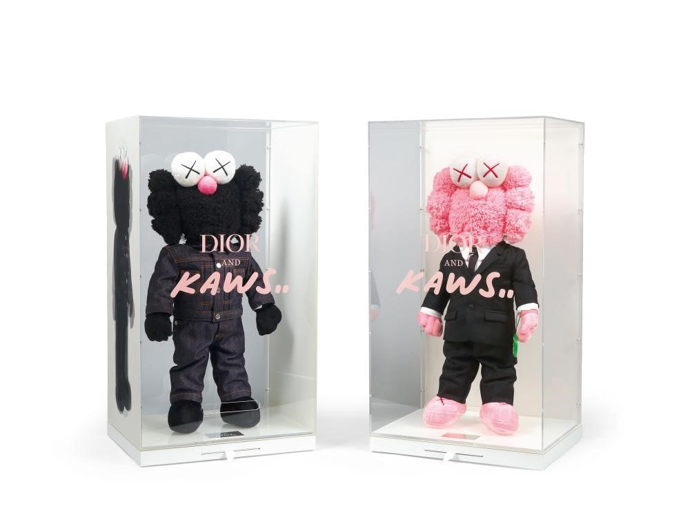 dior kaws toy