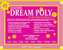 Quilters Dream Select Poly Batting Crib Size White