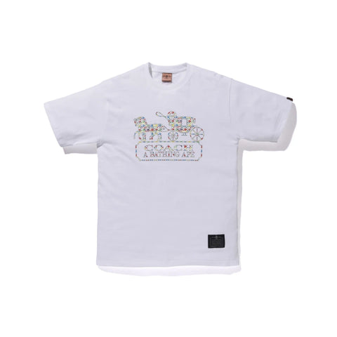 Bape x Coach Rexy White Tee – ahlaiauthentic