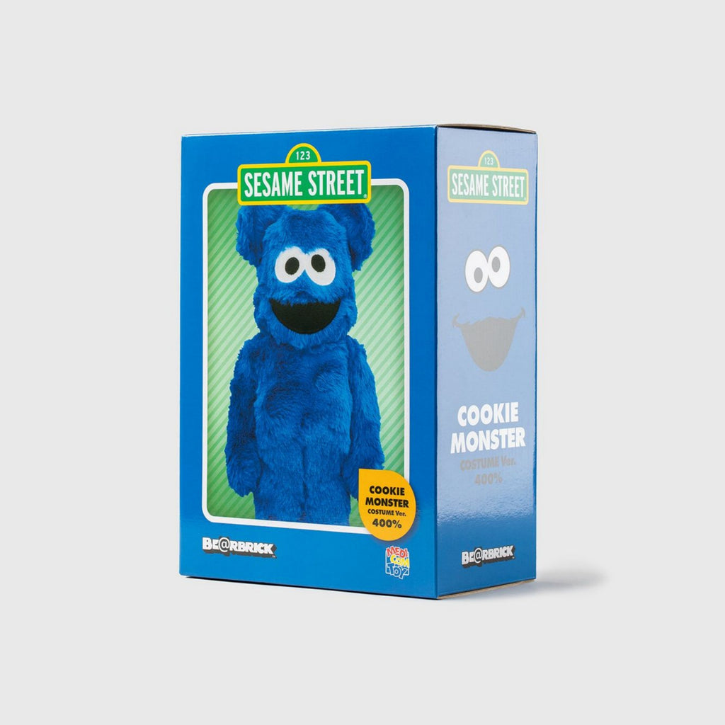 Bearbrick Cookie Monster 400% – ahlaiauthentic