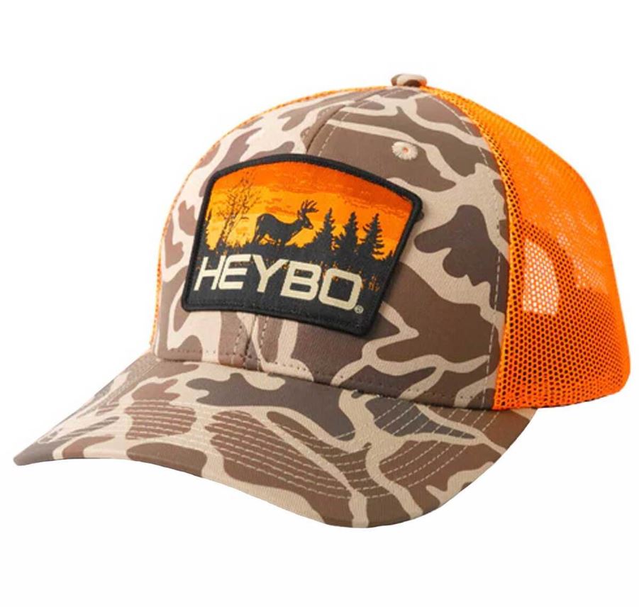 Heybo Men's Old School Camo Meshback Adjustable Hat – Bluff Town ...