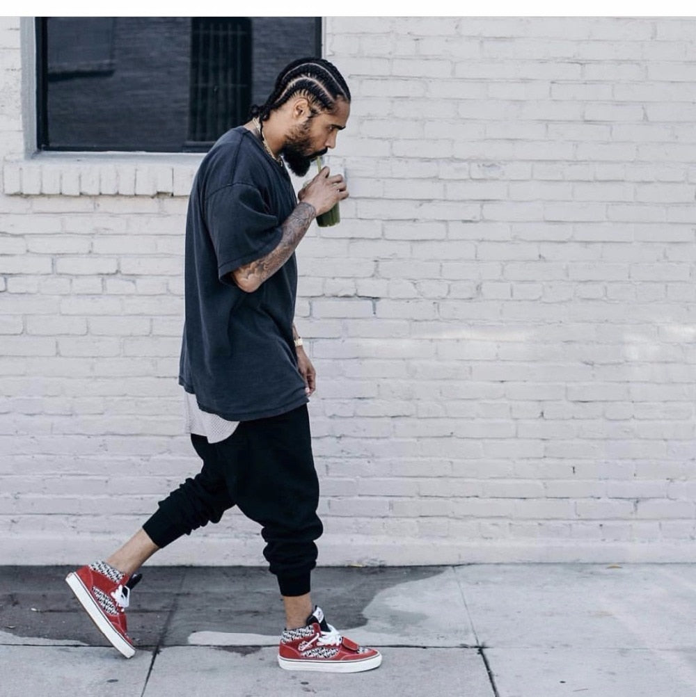 Oversized T-Shirt With Vans Sneakers Outfit - Your Average Guy