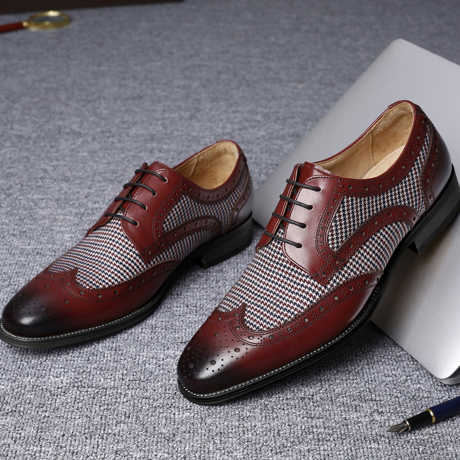 Oxfords Fashion Business Dress Men Shoes