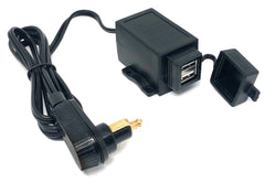 Flache Power USB Steckdose 12V,  AG