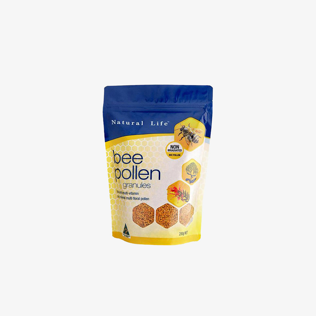Natural Life Bee Pollen Granules - 100% Pure - Non Irradiated (Not Available in WA)