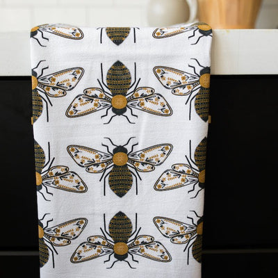 Gingiber Bee Tea Towel