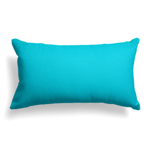Lagoon (Aqua Solid) Lumbar Pillow 22" x 12" - Shop Baby Slings & wraps, Baby Bedding & Home Decor !