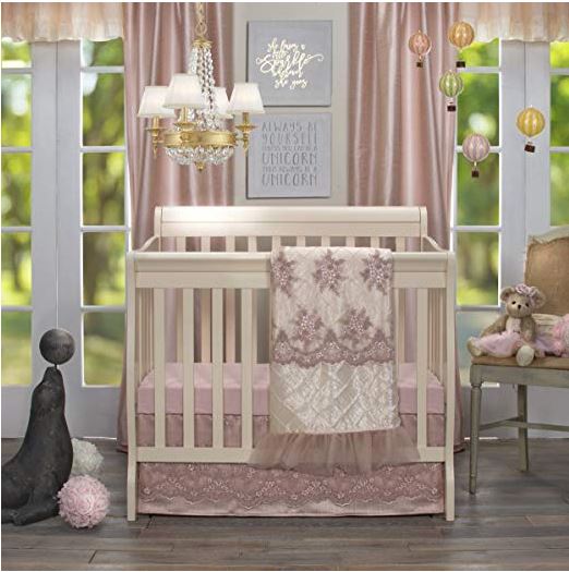 mini crib bedding