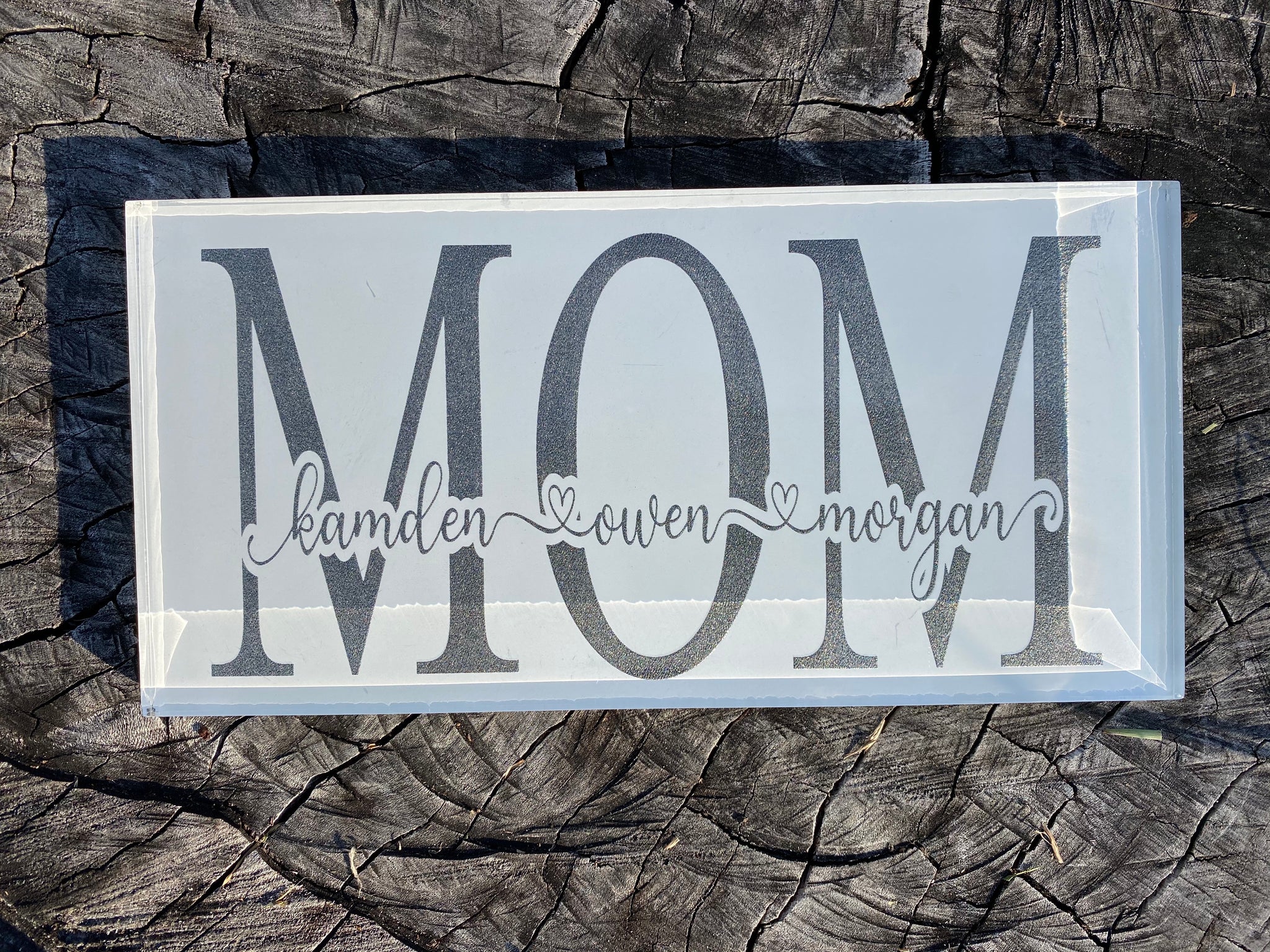 Download Mom Engraved Glass Subway Tiles River Otter Creations