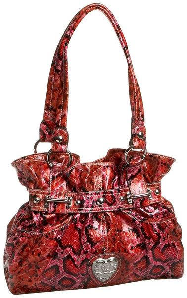 Kathy Van Zeeland handbag - Gold Bag with Hearts **Perfect Condition** |  eBay