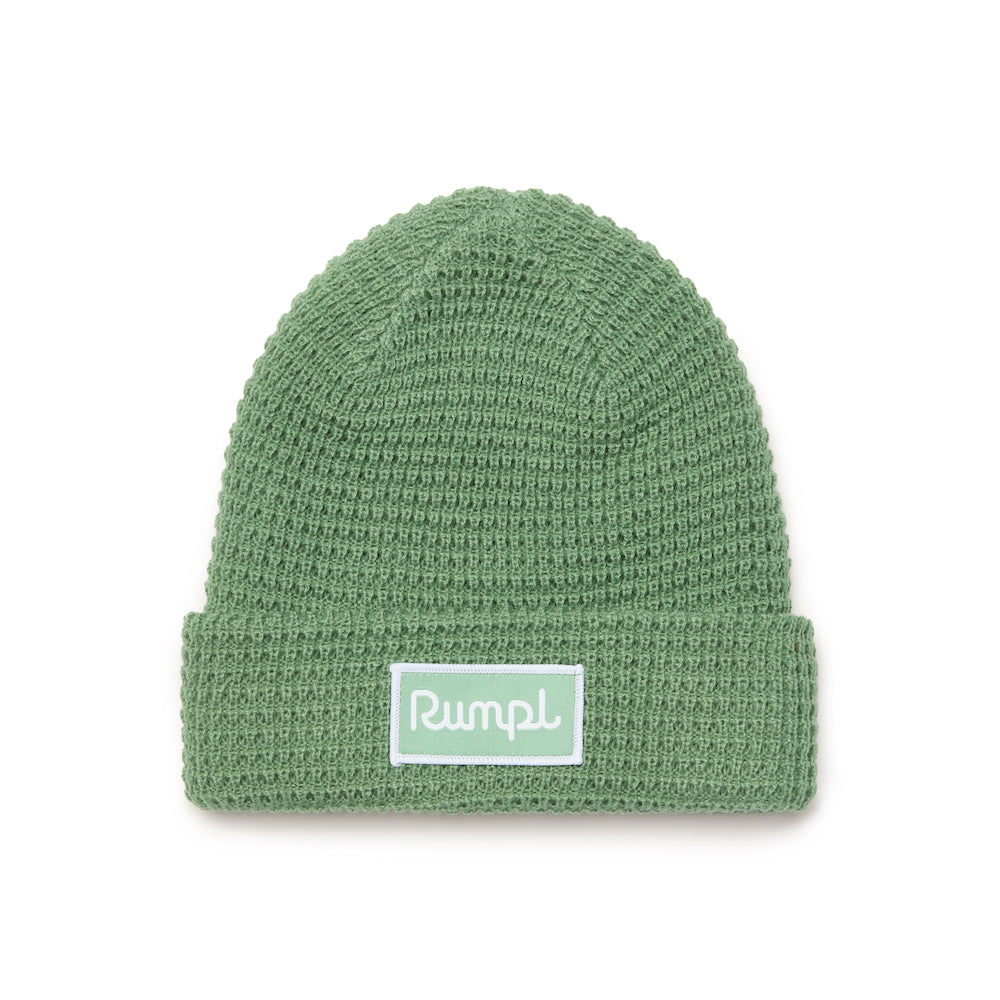 Waffle Knit Beanie - Sage