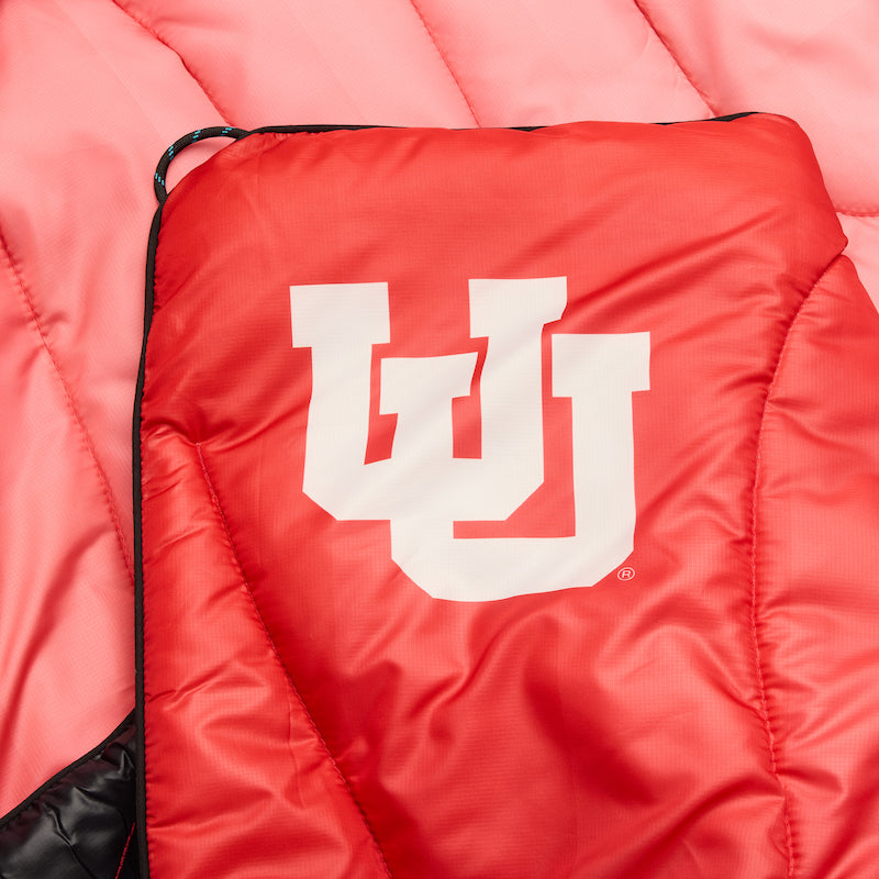 Rumpl Original Puffy Blanket - Utah Utes™ Original Puffy Blanket - Utah Utes | Rumpl Blankets For Everywhere Printed Original NCAA