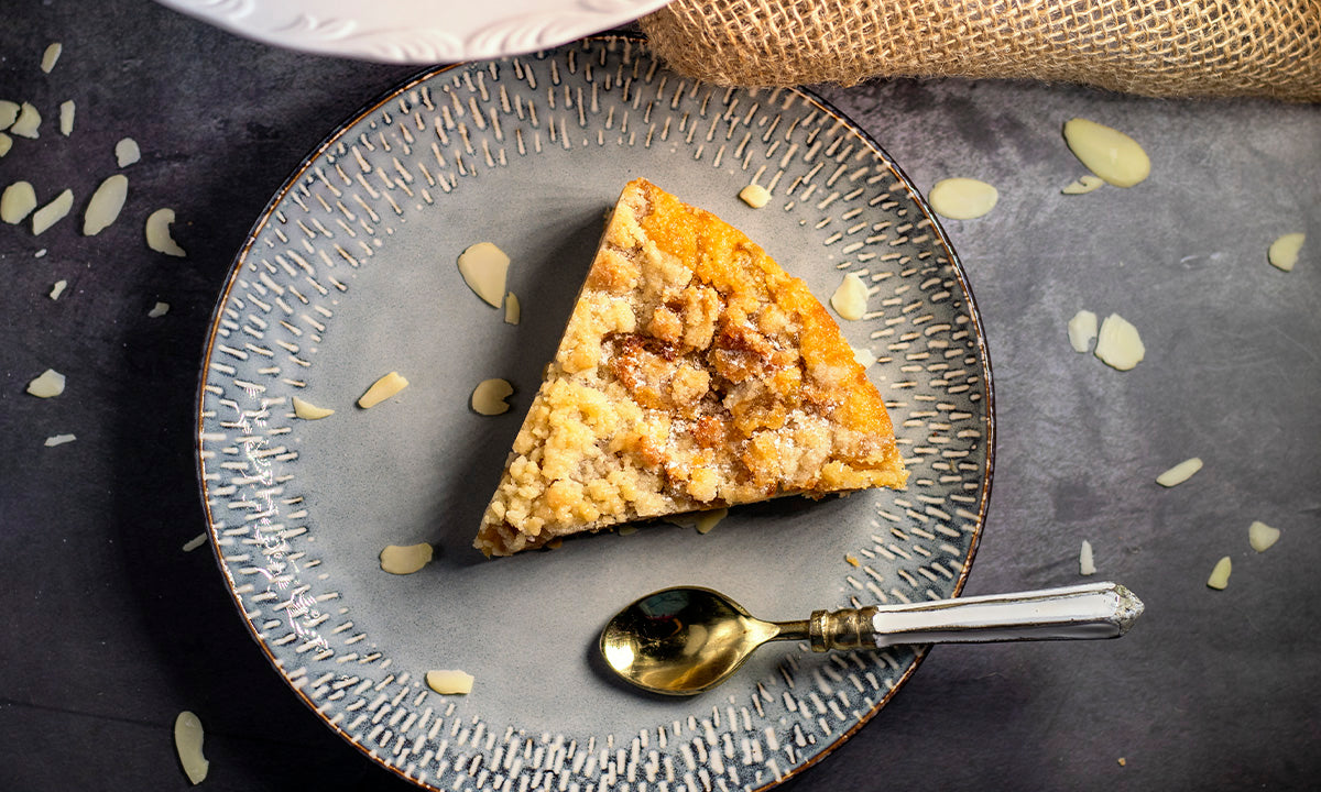 Caramelized Apples and Almond Cream Tart