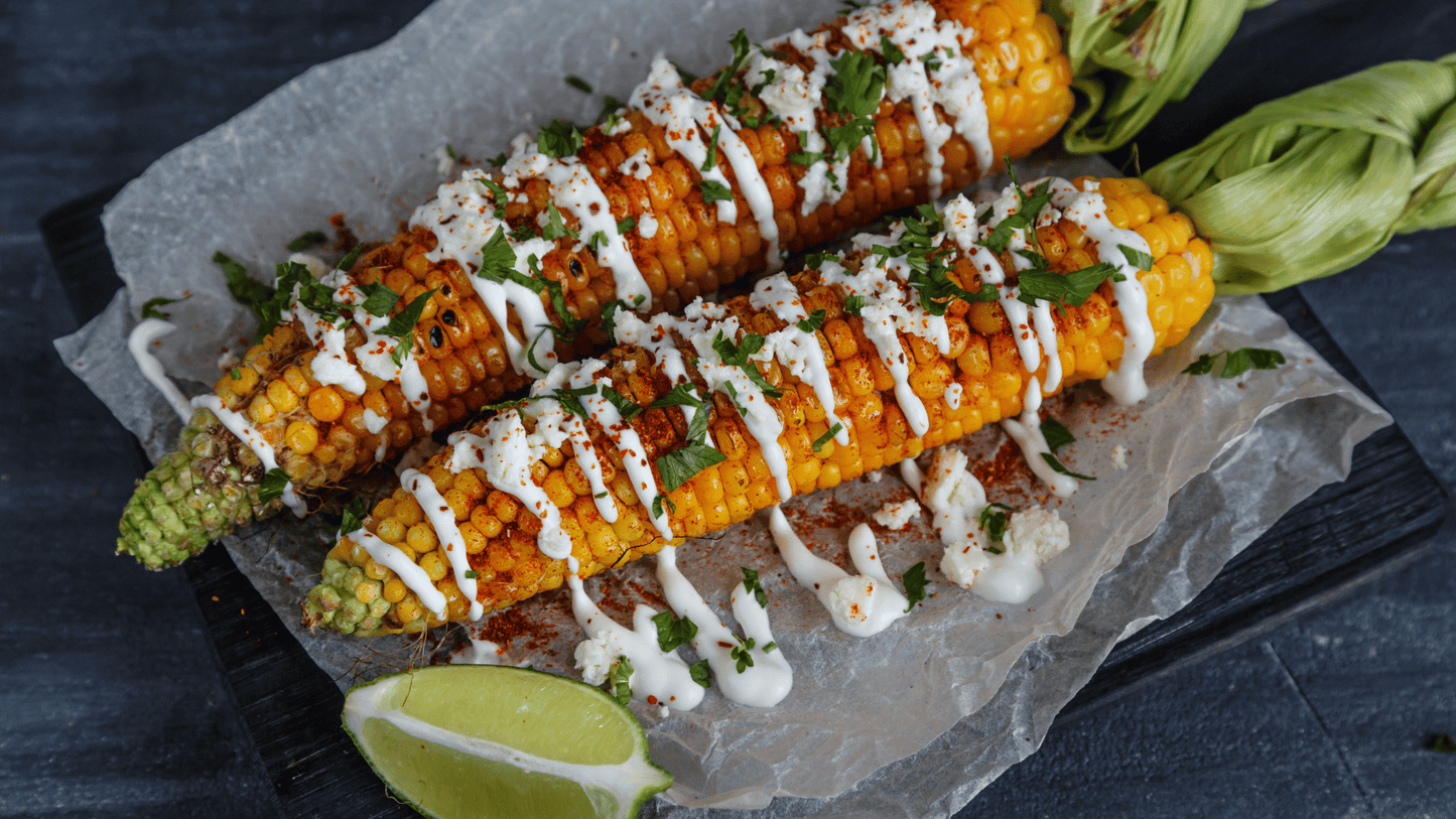 Mexican Street Corn (Elote) – Chile Crunch