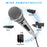 Ankuka Wired Dynamic Karaoke Microphones, Professional Handheld Vocal Mic with 13ft 6.35mm XLR Audio Cable Compatible with Karaoke Machine/Speaker/Amp/Mixer for Singing, Speech, Wedding, Stage