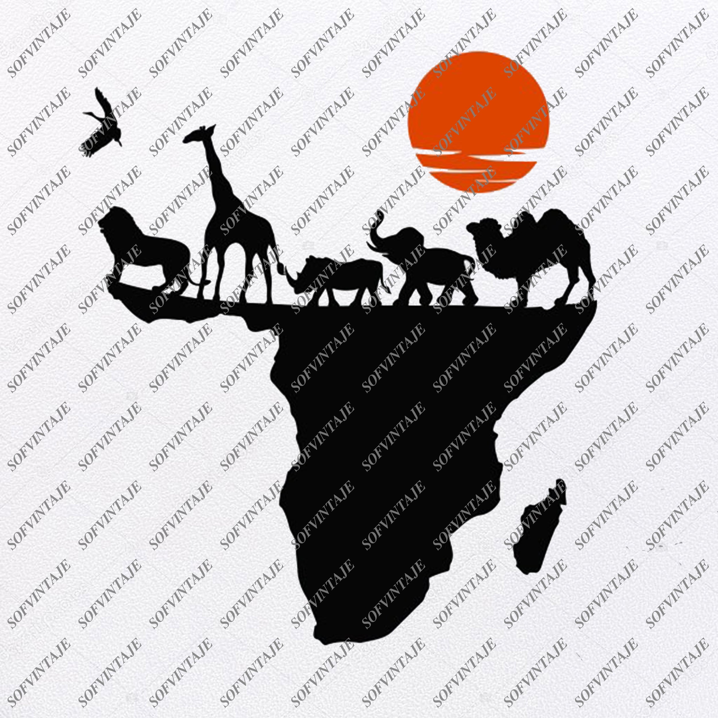 Download Africa Svg Files African Continent Svg Design African Animals Clip Sofvintaje