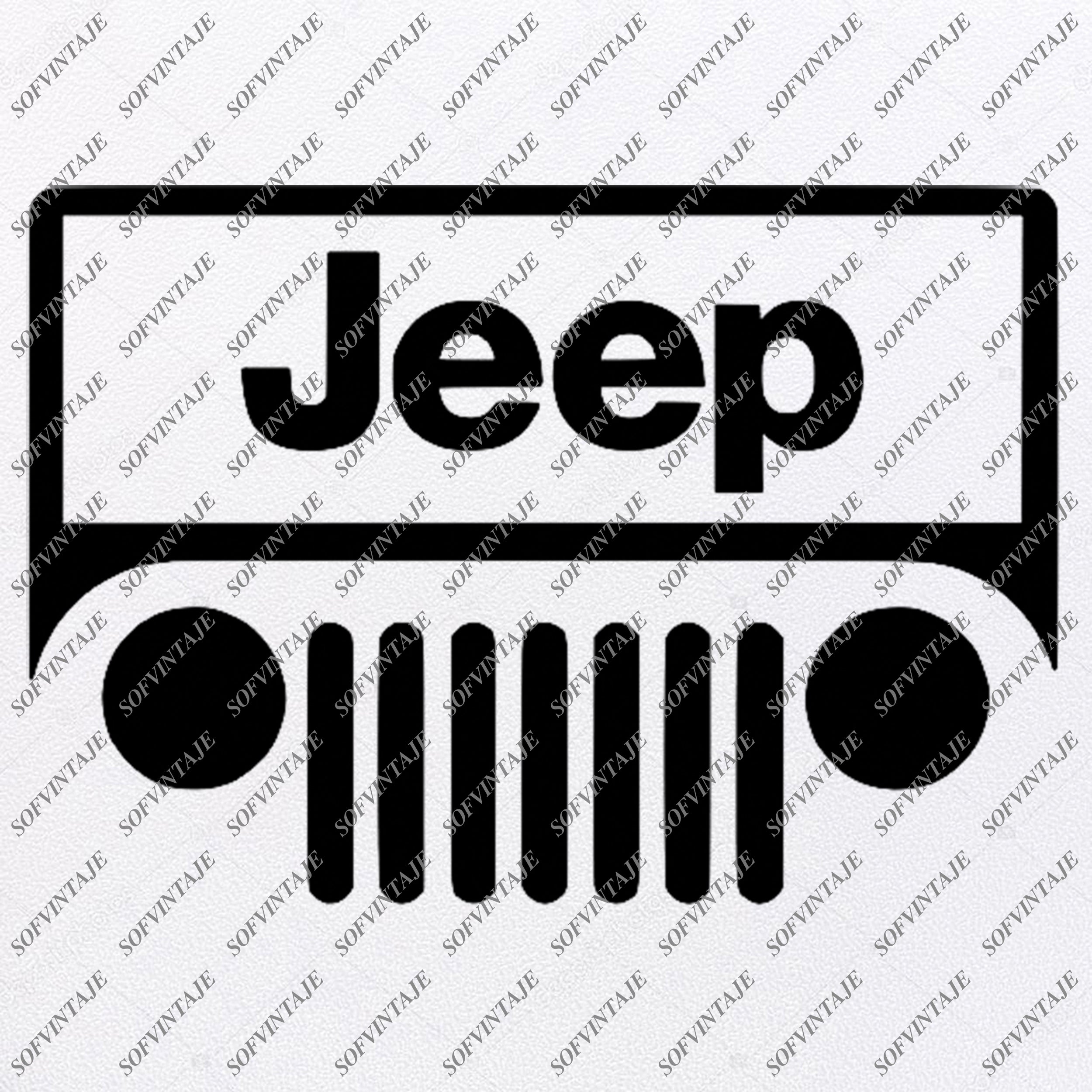 American Jeep Svg Files American Terrain Svg Design Original Design Sofvintaje