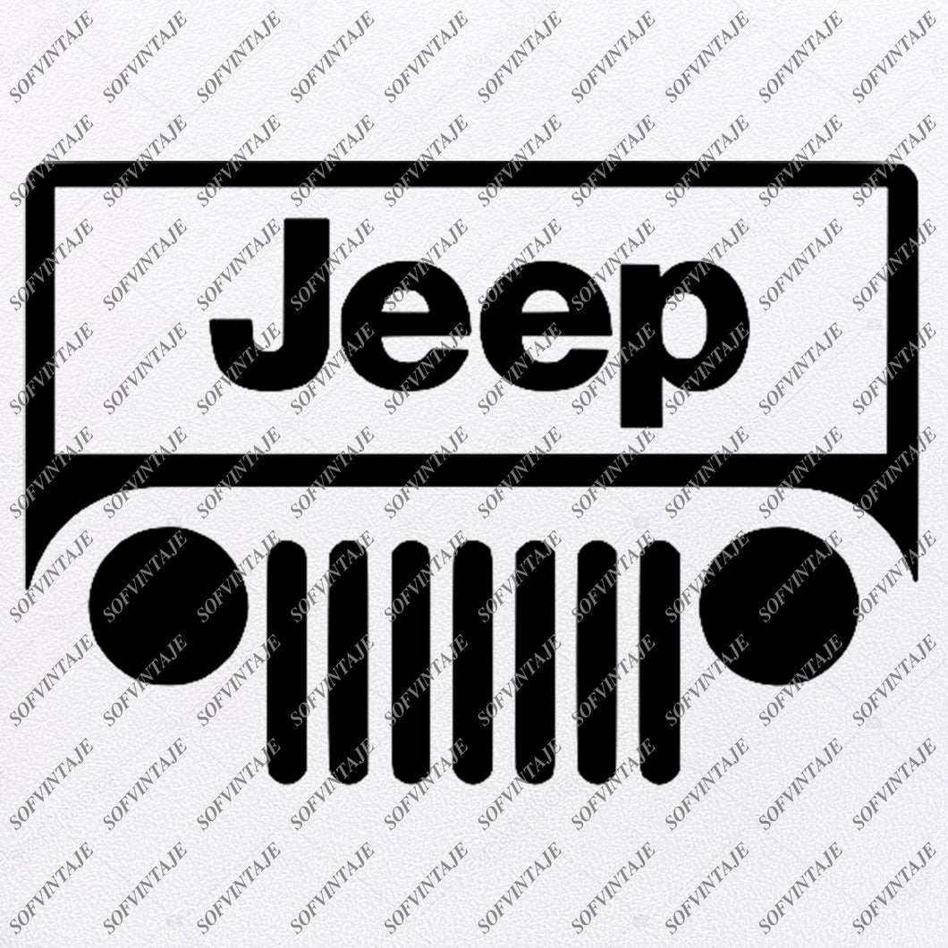 Download American Jeep Svg Files -American Terrain Svg Design - Original Design - SOFVINTAJE