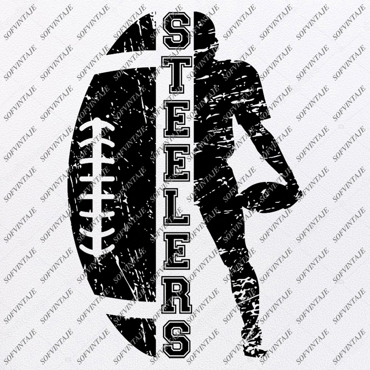 Download American Football Svg File - Pittsburgh Steelers Svg - American Footba - SOFVINTAJE