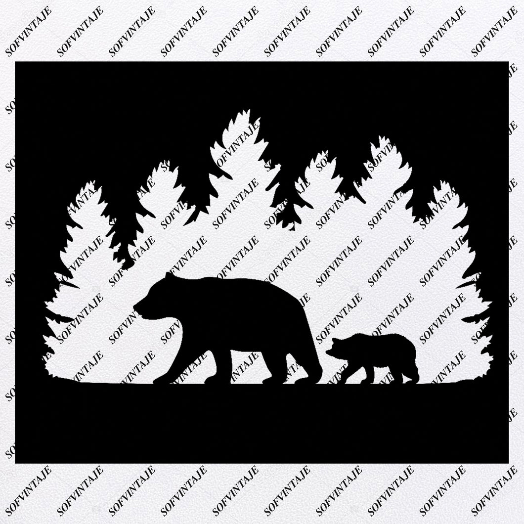 Download Bear Bear Svg File Bear Svg Bear Clip Art Animals Svg Wild A Sofvintaje