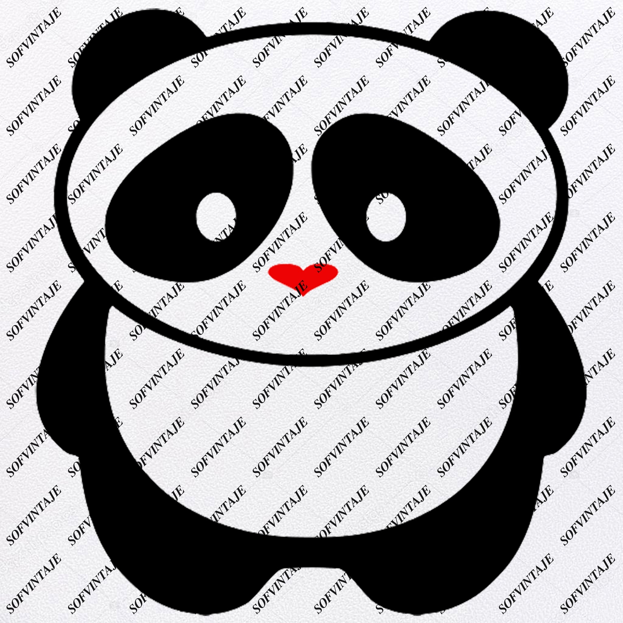 Download Bear Panda Svg File Panda Original Svg Design Animals Svg Clip Art Pan Sofvintaje