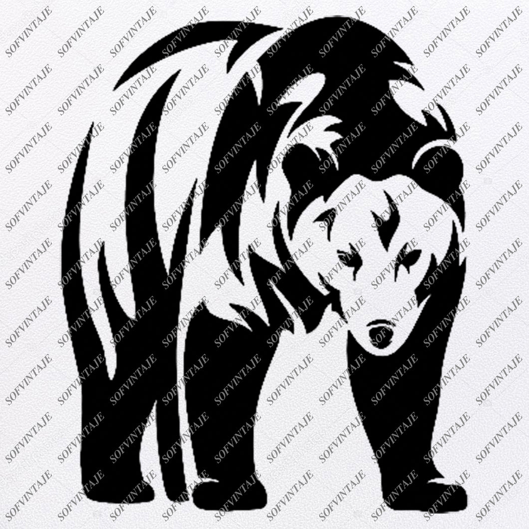 Download Bear Svg File Bear Head Svg Bear Clip Art Animals Svg Wild Ani Sofvintaje