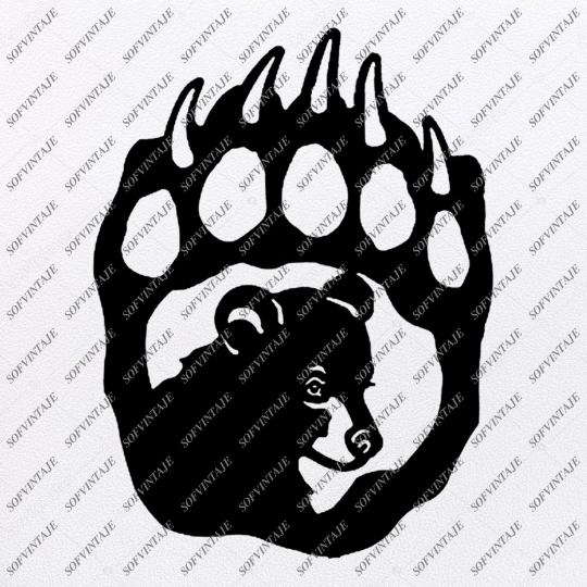 Download Bear Svg File - Bear Svg - Bear Clip art - Animals Svg - Wild Animal P - SOFVINTAJE