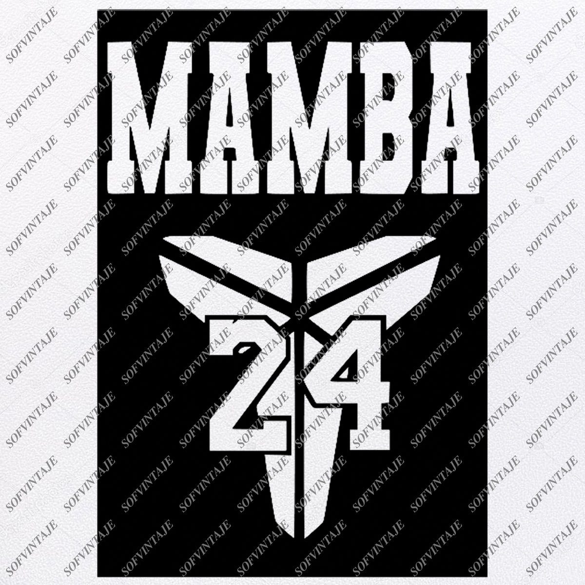 Download Black Mamba-Kobe Bryant Svg -Los Angeles Lakers Svg ...