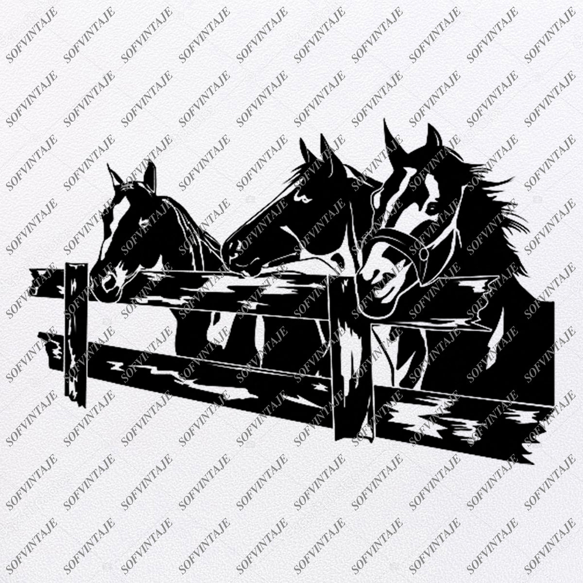 Black Horse Svg File-Wild Horse head Original Svg Design ...