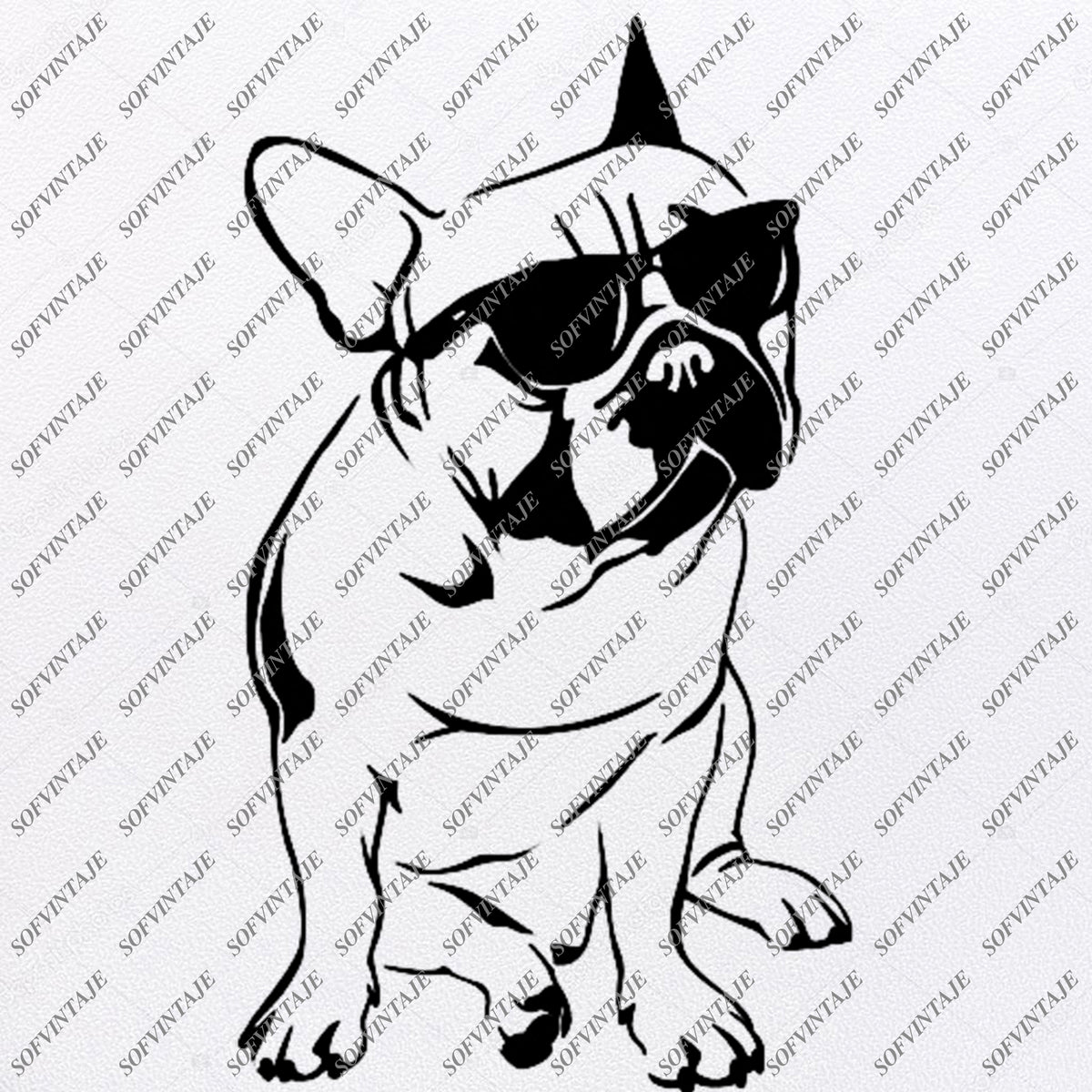 Download BullDOG Svg File-DOG Svg Original Design-BullDOG Clip art-Animals Svg - SOFVINTAJE