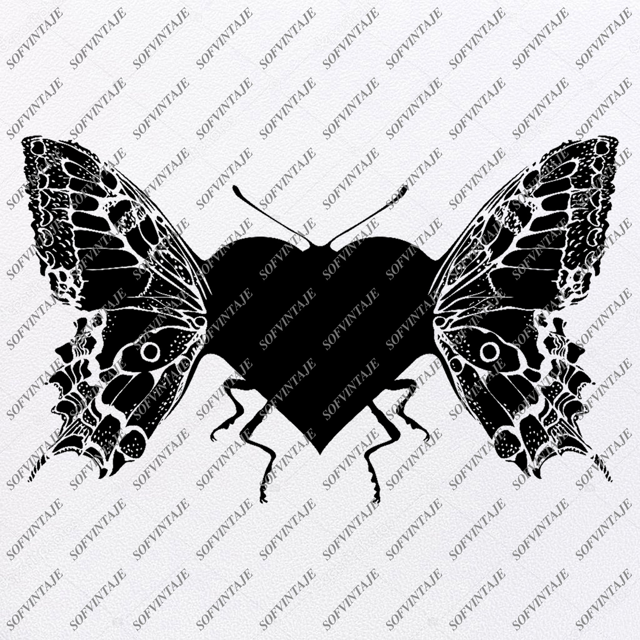 Free Free 176 Butterfly Heart Svg SVG PNG EPS DXF File