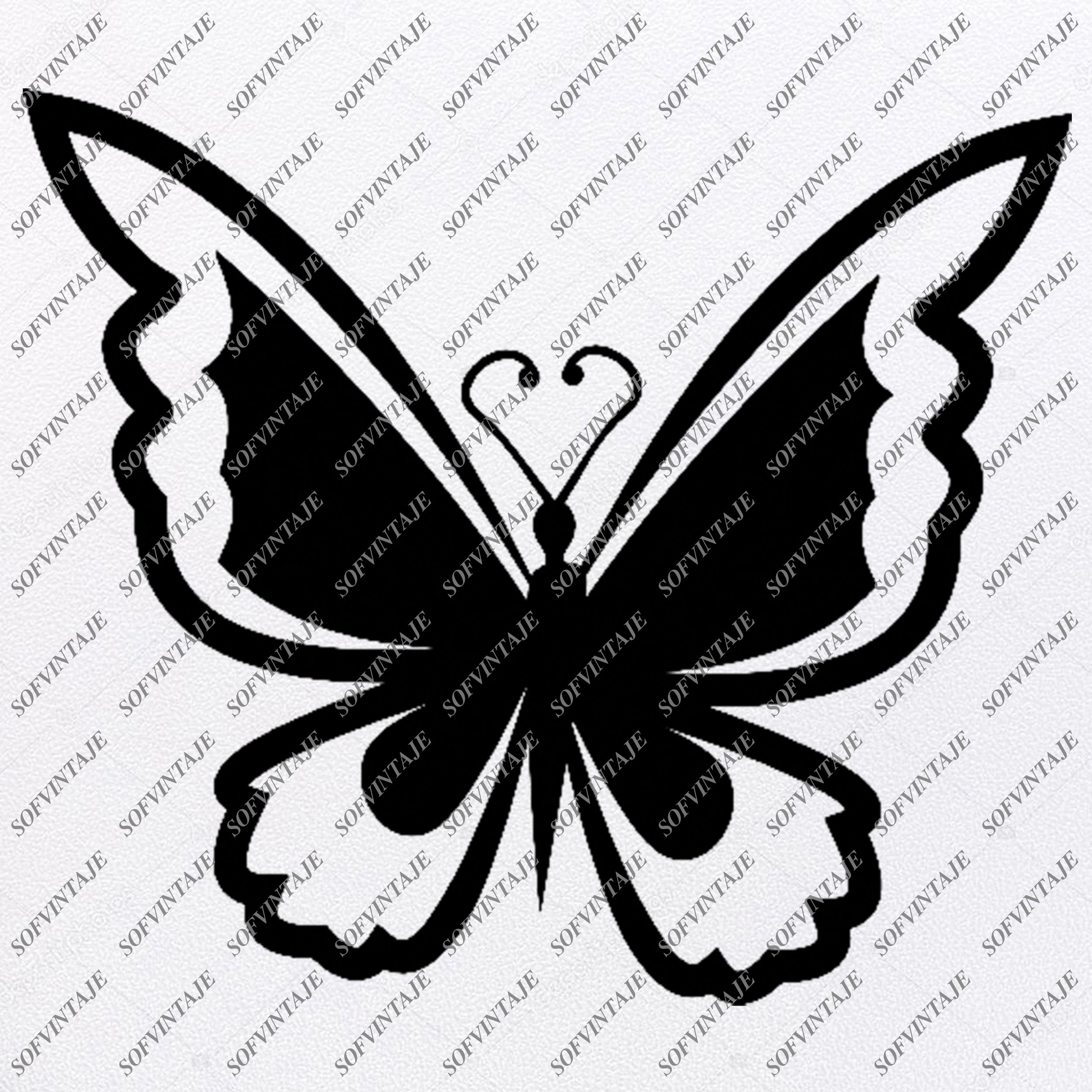 Download Butterfly Silhouette Files Butterfly Clip Art Svg Butterfly Image File Butterfly Clipart Clip Art Art Collectibles