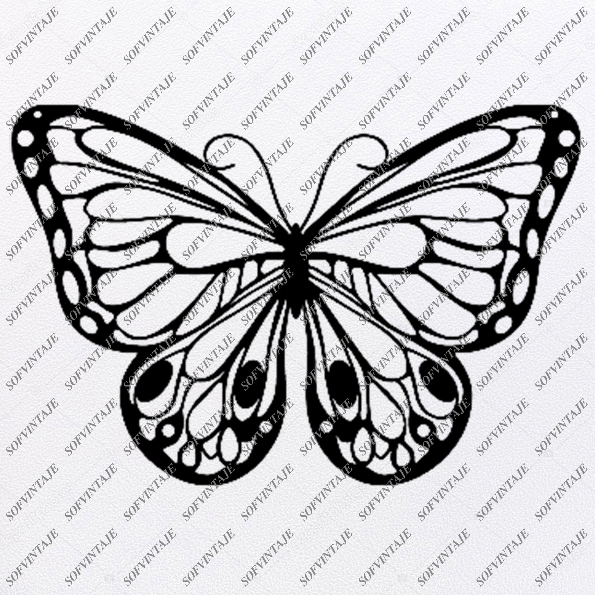 Download Butterfly Svg File Tattoo Svg Design Clipart Butterflies Svg Files But Sofvintaje