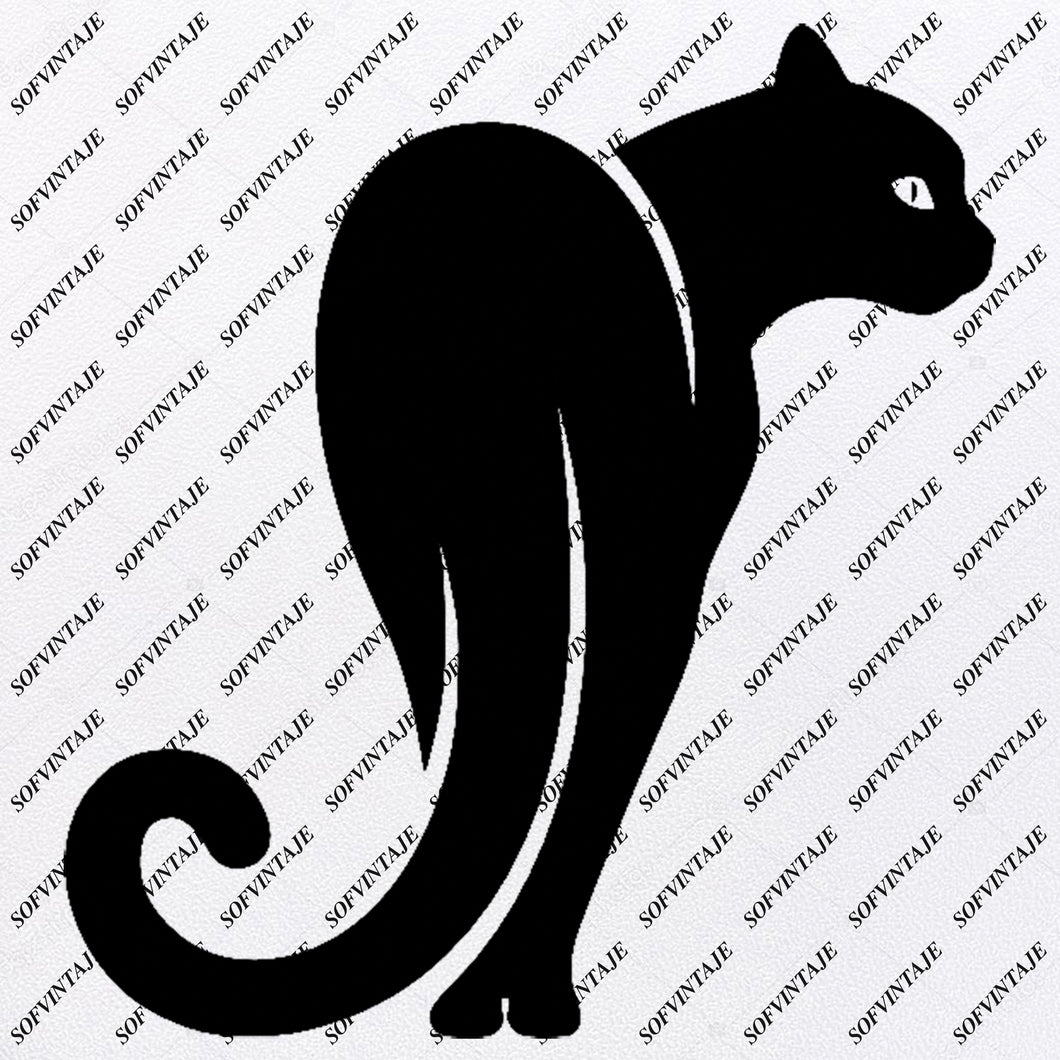 Download 20 Cat Cutting Graphic By Cosmosfineart Creative Fabrica Download Cat Svg Files Gif SVG Cut Files