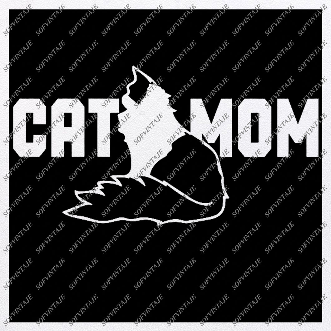 Download Cat Mom Svg File Cat Svg Design Clipart Animals Svg File Animals Sofvintaje