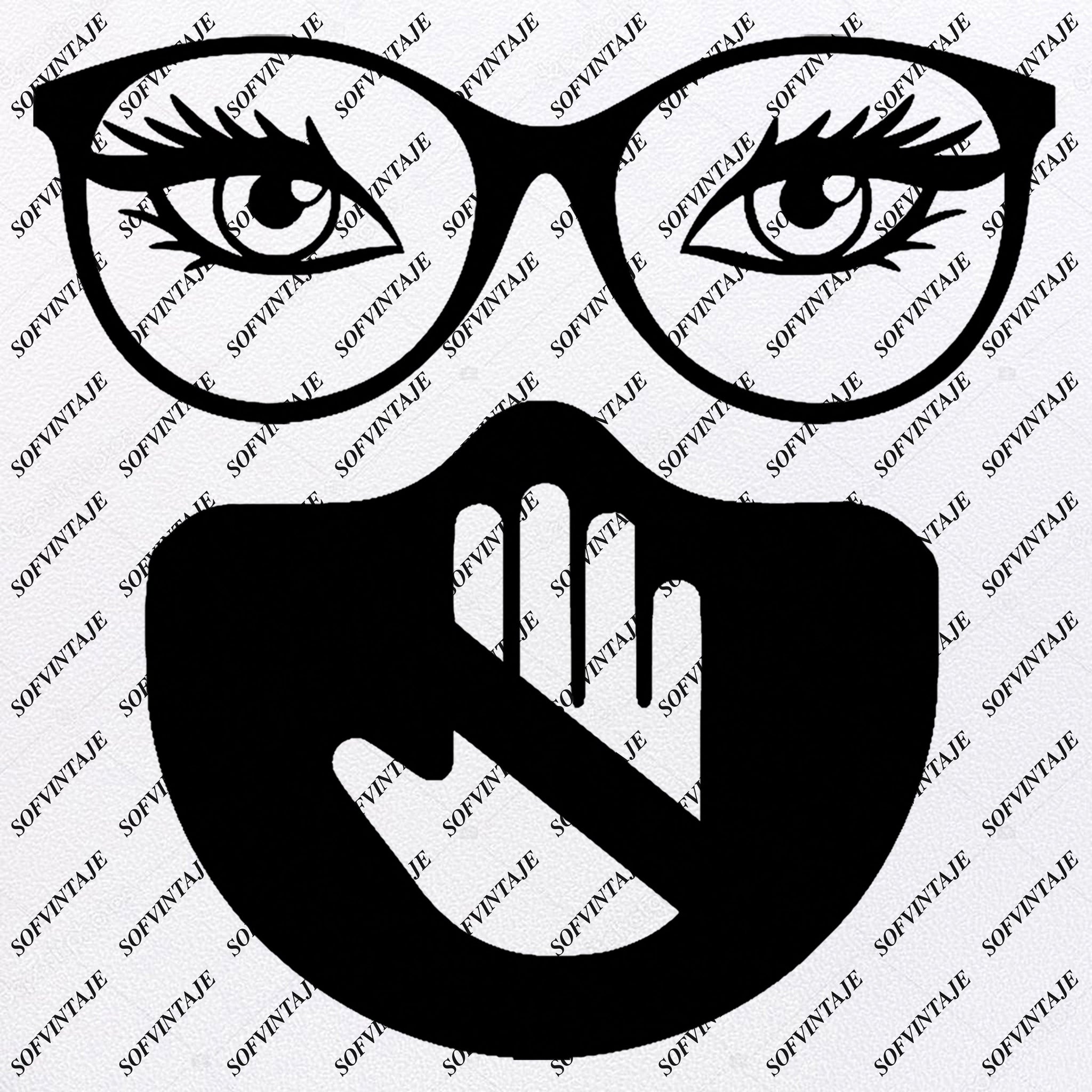 Download Perfect Eyes Face Mask Coronavirus Mask Coronavirus Svg File Ma Sofvintaje