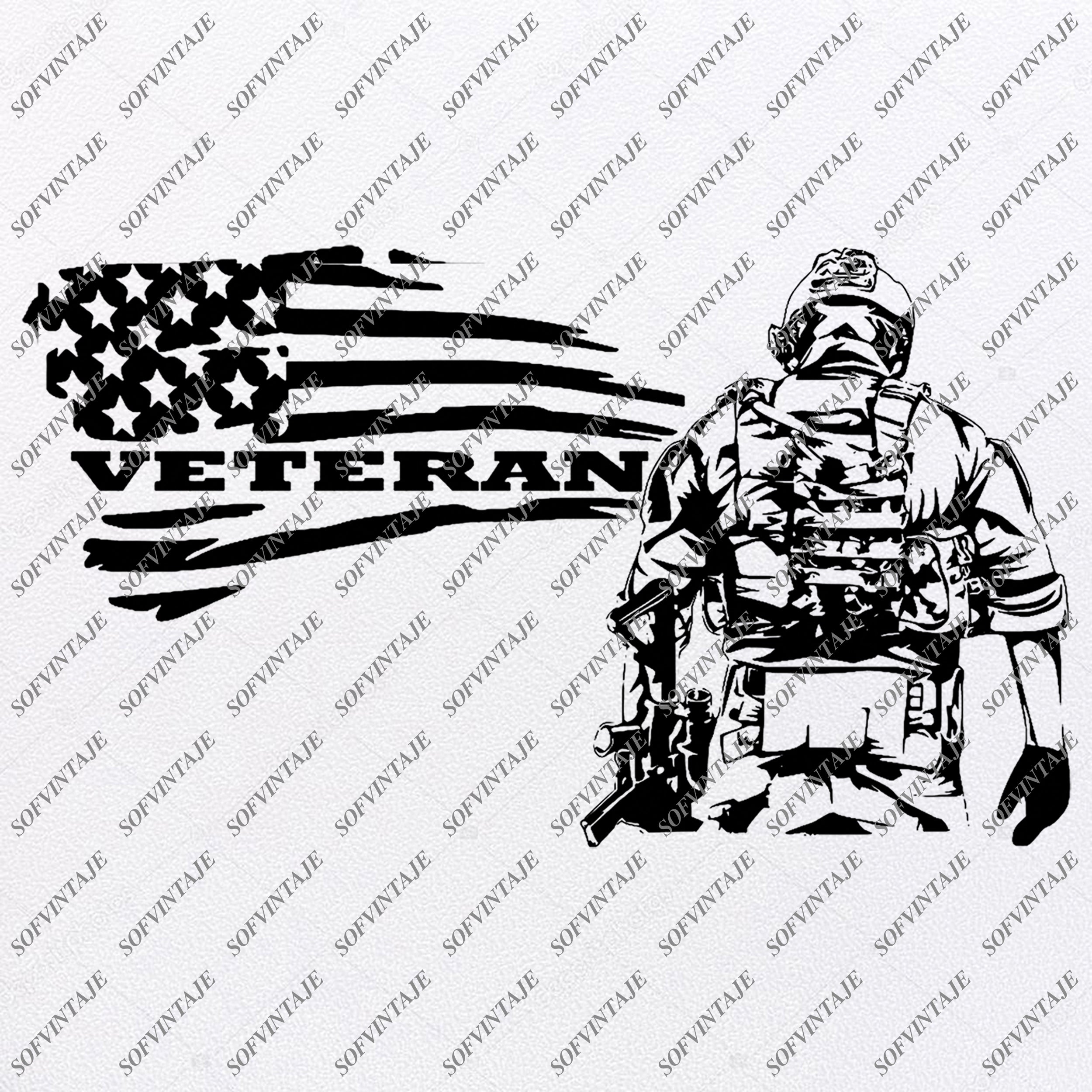 Download Veteran Svg File Hero Of America Soldier Svg File American Veteran Svg Sofvintaje